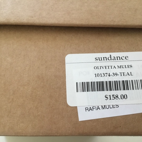 $159!! Veracruz Ombre Teal "Olivetta Mules": New w Box! Size 9 (Runs SMALL!) - Picture 8 of 12